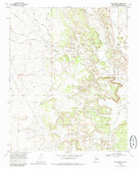 Download a high-resolution, GPS-compatible USGS topo map for Ojito Spring, NM (1985 edition)