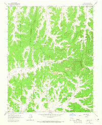 Download a high-resolution, GPS-compatible USGS topo map for Ojito, NM (1965 edition)