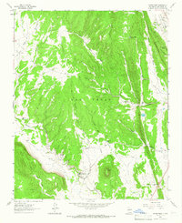 Download a high-resolution, GPS-compatible USGS topo map for Ojitos Frios, NM (1966 edition)