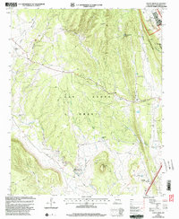 Download a high-resolution, GPS-compatible USGS topo map for Ojitos Frios, NM (2003 edition)