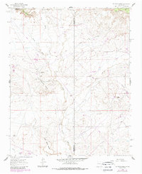 Download a high-resolution, GPS-compatible USGS topo map for Ojo Encino Mesa, NM (1989 edition)