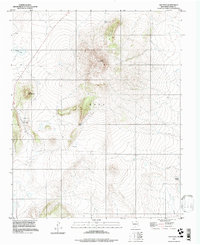 Download a high-resolution, GPS-compatible USGS topo map for Ojo Feliz, NM (1998 edition)
