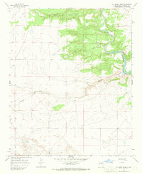 Download a high-resolution, GPS-compatible USGS topo map for Ojo Negro Creek, NM (1969 edition)