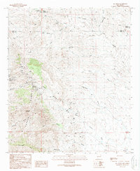 Download a high-resolution, GPS-compatible USGS topo map for Ok Canyon, NM (1989 edition)