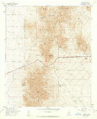 Download a high-resolution, GPS-compatible USGS topo map for Organ, NM (1962 edition)
