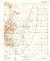 Download a high-resolution, GPS-compatible USGS topo map for Orogrande North, NM (1962 edition)