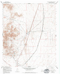 Download a high-resolution, GPS-compatible USGS topo map for Orogrande North, NM (1994 edition)
