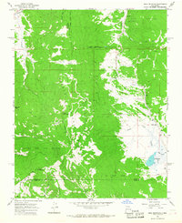 Download a high-resolution, GPS-compatible USGS topo map for Osha Mountain, NM (1968 edition)