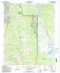 Download a high-resolution, GPS-compatible USGS topo map for Osha Mountain, NM (1997 edition)