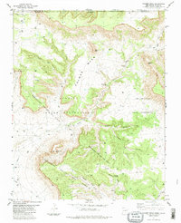 Download a high-resolution, GPS-compatible USGS topo map for Palmer Mesa, NM (1984 edition)