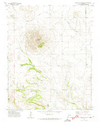 preview thumbnail of historical topo map of Colfax County, NM in 1971