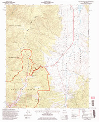 Download a high-resolution, GPS-compatible USGS topo map for Palo Flechado Pass, NM (2006 edition)