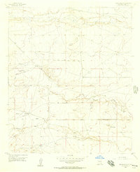 Download a high-resolution, GPS-compatible USGS topo map for Parish Ranch, NM (1957 edition)