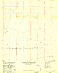 Download a high-resolution, GPS-compatible USGS topo map for Parker Lake NE, NM (1948 edition)