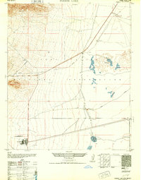 preview thumbnail of historical topo map of Doña Ana County, NM in 1952