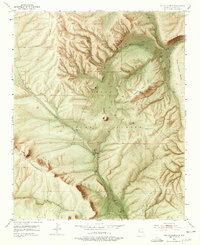 Download a high-resolution, GPS-compatible USGS topo map for Paxton Springs, NM (1977 edition)