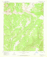 Download a high-resolution, GPS-compatible USGS topo map for Pecos Falls, NM (1970 edition)