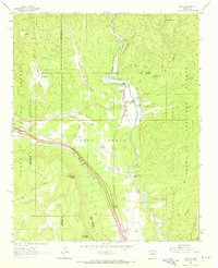 Download a high-resolution, GPS-compatible USGS topo map for Pecos, NM (1972 edition)