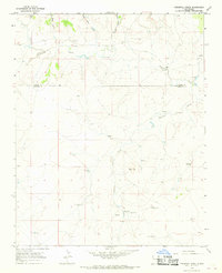 preview thumbnail of historical topo map of Harding County, NM in 1966