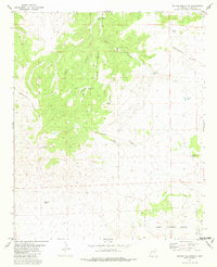 Download a high-resolution, GPS-compatible USGS topo map for Pelona Mountain, NM (1981 edition)