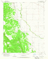 Download a high-resolution, GPS-compatible USGS topo map for Petaca Peak, NM (1967 edition)