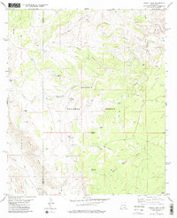 Download a high-resolution, GPS-compatible USGS topo map for Pickett Hill, NM (1979 edition)