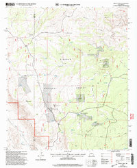 Download a high-resolution, GPS-compatible USGS topo map for Pickett Hill, NM (2003 edition)