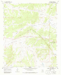 Download a high-resolution, GPS-compatible USGS topo map for Pie Town, NM (1986 edition)