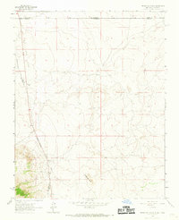 Download a high-resolution, GPS-compatible USGS topo map for Pinabetoso Peaks, NM (1967 edition)