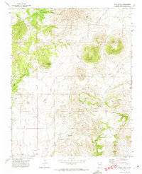 Download a high-resolution, GPS-compatible USGS topo map for Pine Buttes, NM (1974 edition)