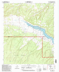 Download a high-resolution, GPS-compatible USGS topo map for Pine Canyon, NM (1998 edition)
