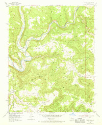Download a high-resolution, GPS-compatible USGS topo map for Pine River, NM (1968 edition)