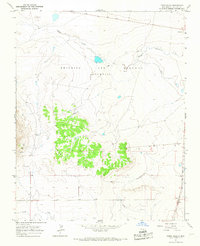 preview thumbnail of historical topo map of Colfax County, NM in 1964