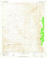 Download a high-resolution, GPS-compatible USGS topo map for Pinon Ranch, NM (1968 edition)