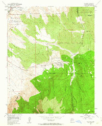Download a high-resolution, GPS-compatible USGS topo map for Placitas, NM (1963 edition)