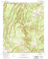 Download a high-resolution, GPS-compatible USGS topo map for Polvadera Peak, NM (1978 edition)