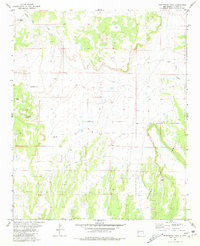 Download a high-resolution, GPS-compatible USGS topo map for Ponderosa Tank, NM (1981 edition)