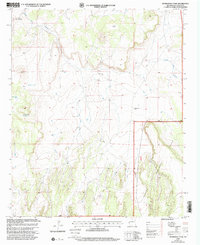 Download a high-resolution, GPS-compatible USGS topo map for Ponderosa Tank, NM (2002 edition)