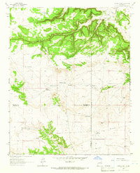 Download a high-resolution, GPS-compatible USGS topo map for Potrillo Hill, NM (1966 edition)