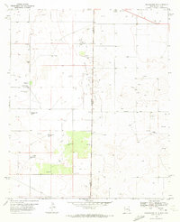 preview thumbnail of historical topo map of Lea County, NM in 1970