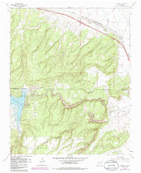 Download a high-resolution, GPS-compatible USGS topo map for Prewitt, NM (1986 edition)