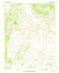 Download a high-resolution, GPS-compatible USGS topo map for Puerco Dam, NM (1963 edition)