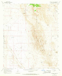 preview thumbnail of historical topo map of Socorro County, NM in 1965