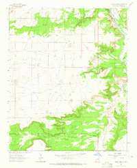 Download a high-resolution, GPS-compatible USGS topo map for Puerto Creek, NM (1965 edition)