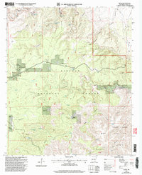 Download a high-resolution, GPS-compatible USGS topo map for Queen, NM (2003 edition)