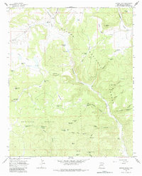 Download a high-resolution, GPS-compatible USGS topo map for Queens Head, NM (1984 edition)
