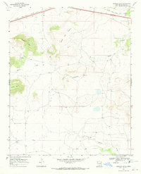 Download a high-resolution, GPS-compatible USGS topo map for Quemado Hills, NM (1971 edition)