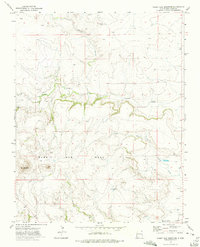 Download a high-resolution, GPS-compatible USGS topo map for Rabbit Ear Mountain, NM (1975 edition)
