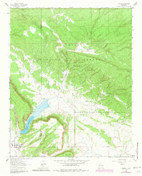 Download a high-resolution, GPS-compatible USGS topo map for Ramah, NM (1981 edition)