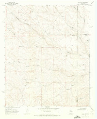 Download a high-resolution, GPS-compatible USGS topo map for Ramon SW, NM (1971 edition)